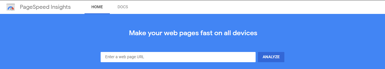 Google Pagespeed Insights